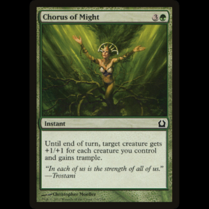 MTG Chorus of Might Return to Ravnica rtr#119