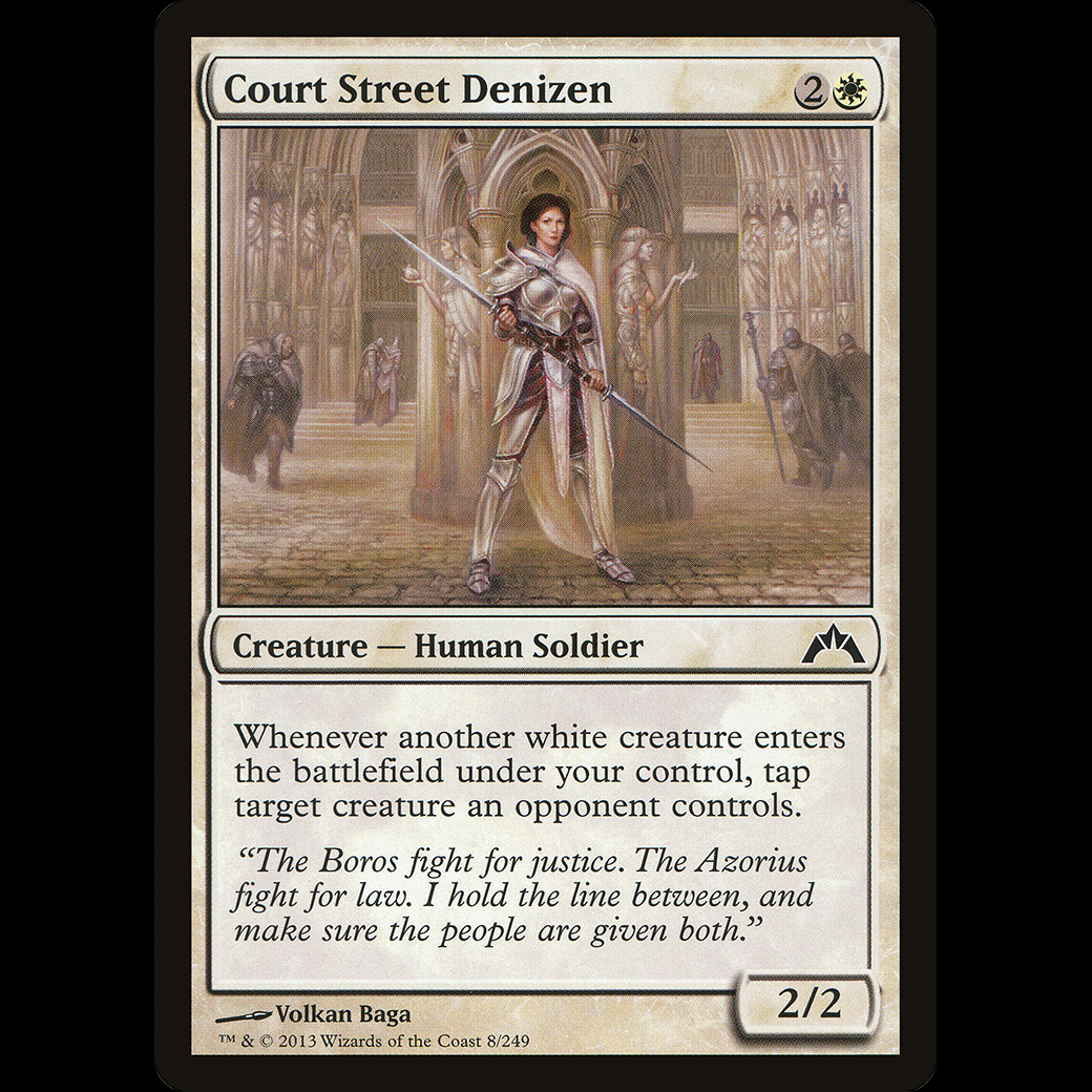 MTG Court Street Denizen Gatecrash Madtoyz