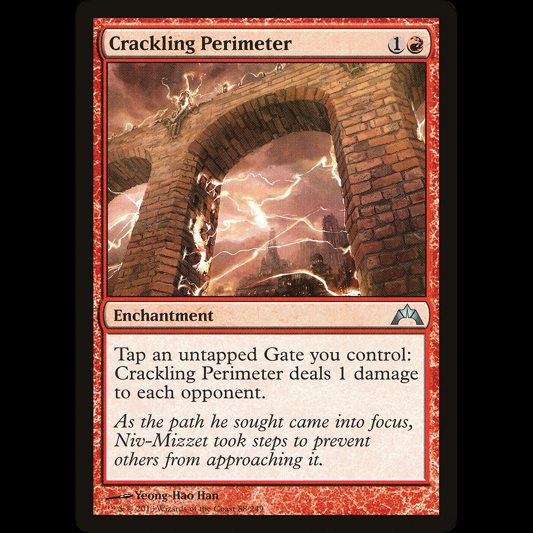 MTG Crackling Perimeter Gatecrash Madtoyz