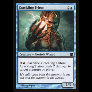MTG Crackling Triton Theros