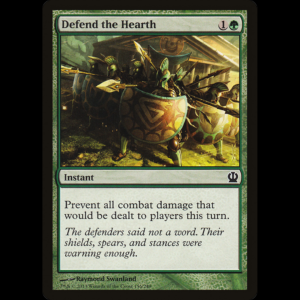 MTG Defend the Hearth Theros