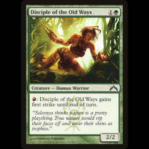 MTG Disciple of the Old Ways Gatecrash gtc#118