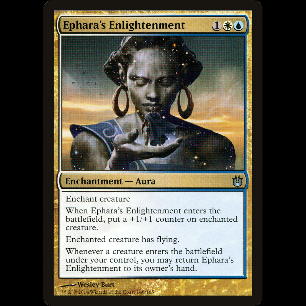 MTG Iluminación De Efara (Ephara's Enlightenment) Born Of The Gods ...