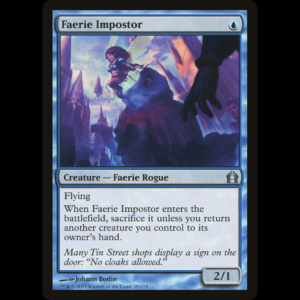 MTG Faerie Impostor Return to Ravnica rtr#39