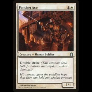 MTG Fencing Ace Return to Ravnica rtr#11