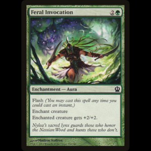 MTG Feral Invocation Theros