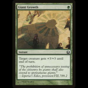 MTG Giant Growth Return to Ravnica rtr#125