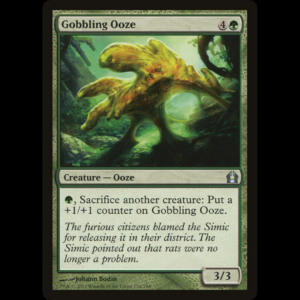 MTG Gobbling Ooze Return to Ravnica rtr#126