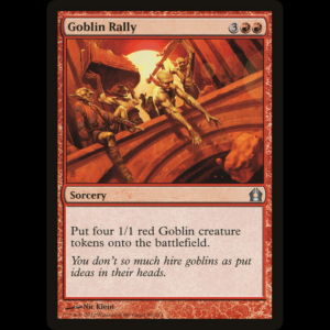 MTG Goblin Rally Return to Ravnica