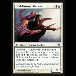 MTG General bendecido por los dioses (God-Favored General) Born of the Gods