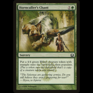 MTG Horncaller's Chant Return to Ravnica rtr#128