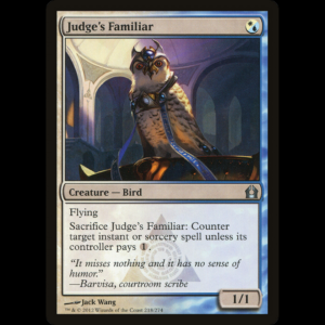 MTG Judge's Familiar Return to Ravnica rtr#218