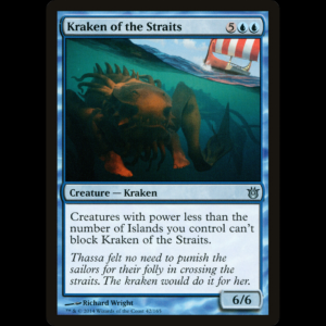 MTG Kraken of the Straits Born of the Gods