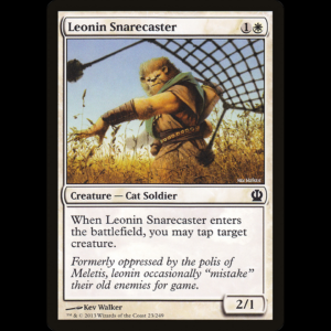 MTG Leonin Snarecaster Theros