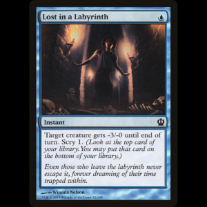 MTG Lost in a Labyrinth Theros
