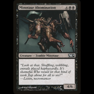 MTG Minotaur Abomination Magic 2014