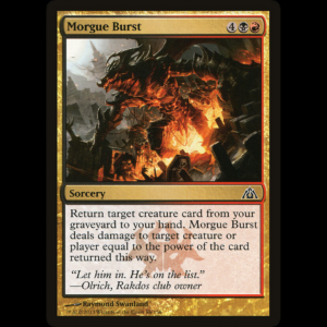 MTG Morgue Burst Dragon's Maze - PL