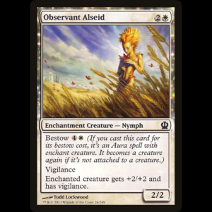 MTG Alseide observadora (Observant Alseid) Theros ths#24