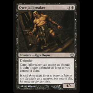 MTG Ogre Jailbreaker Return to Ravnica