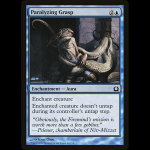 MTG Paralyzing Grasp Return to Ravnica rtr#46