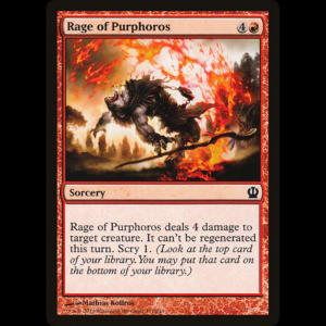 MTG Rage of Purphoros Theros