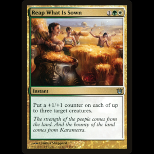 MTG Cosecharás tu siembra (Reap What Is Sown) Born of the Gods
