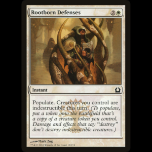 MTG Rootborn Defenses Return to Ravnica rtr#19