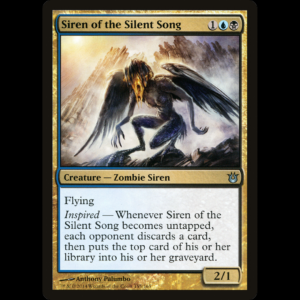 MTG Sirena de la canción taciturna (Siren of the Silent Song) Born of the Gods