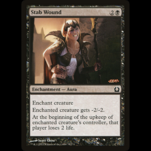 MTG Stab Wound Return to Ravnica rtr#78