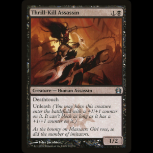 MTG Thrill-Kill Assassin Return to Ravnica rtr#81