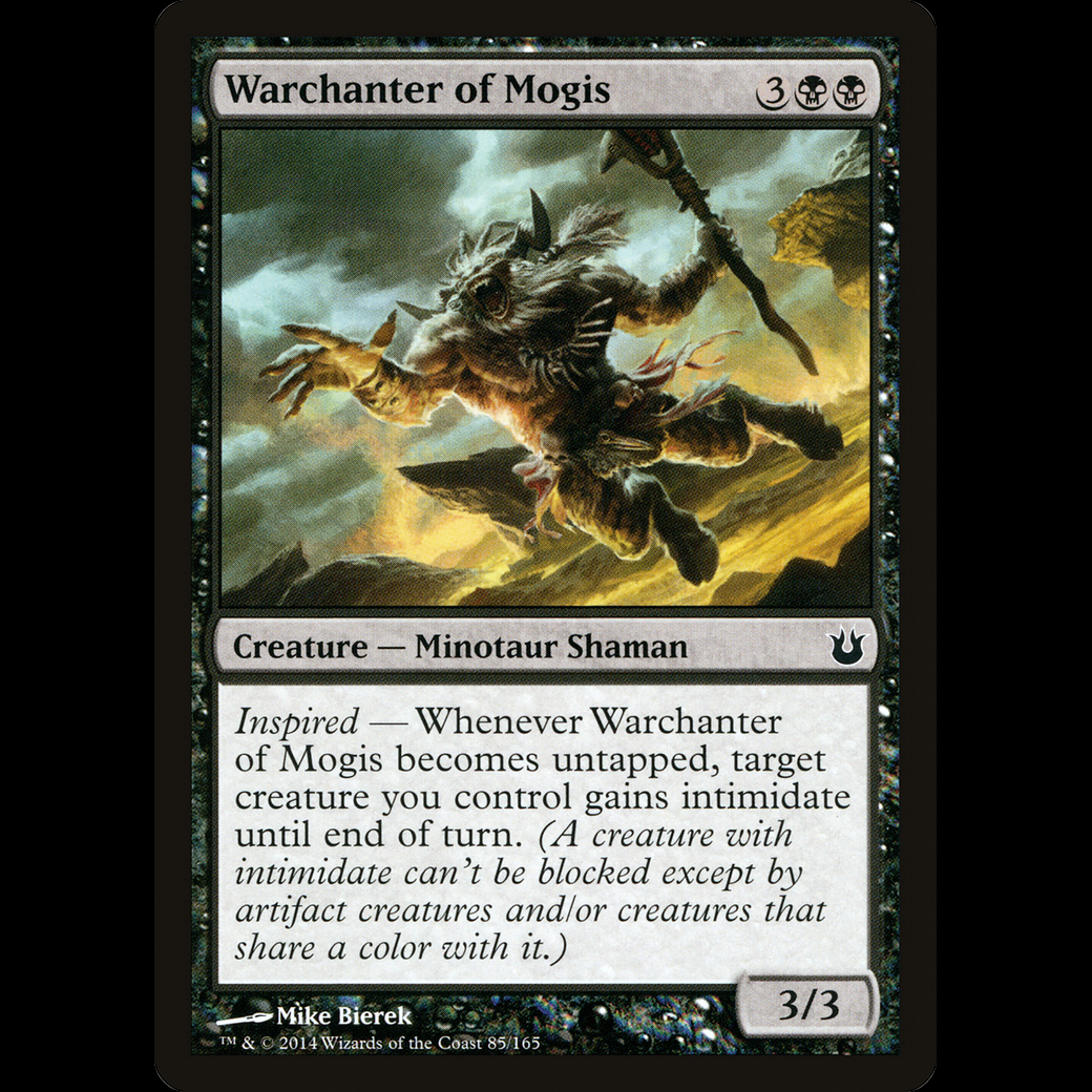 MTG Brujosalvaje de Mogis (Warchanter of Mogis) Born of the Gods - Madtoyz