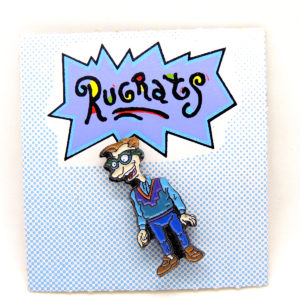 Rugrats Drew Pickles Tio Pin Metal 90s Retro Bootleg