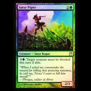 MTG Satyr Piper Theros - FOIL