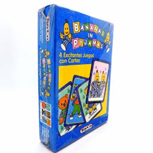 Bananas en Pijamas 4 Juegos de Cartas ToyCo 1998