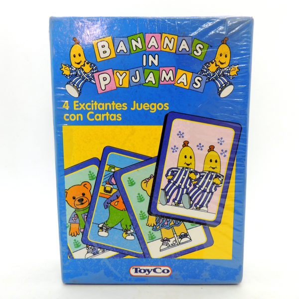 Bananas en Pijamas 4 Juegos Cartas ToyCo 1998 - Madtoyz