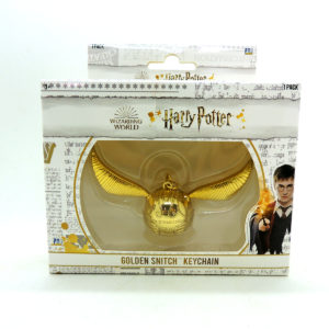Harry Potter Golden Snitch Dorada Llavero Metal Original