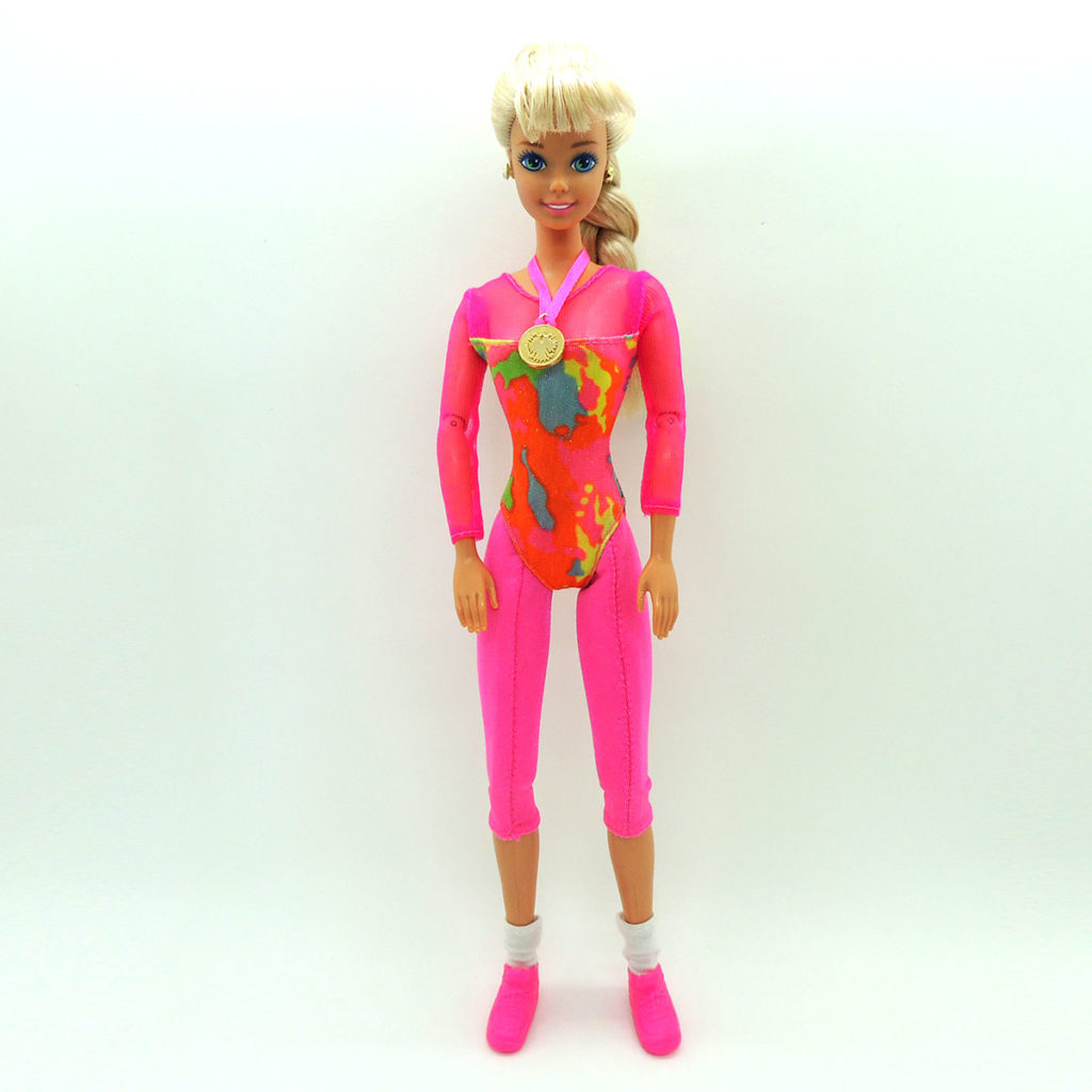 Barbie Gymnast Gym 1993 Mattel Doll Muñeca - Madtoyz