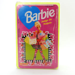 Cromy Barbie Juego de Cartas Naipes Retro Original