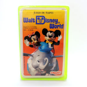 Cromy Walt Disney World Juego de Cartas Naipes Original