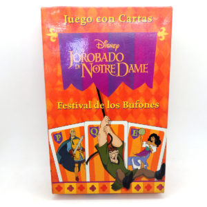 El Jorobado de Notre Dame Juego Cartas Disney Milton Bradley