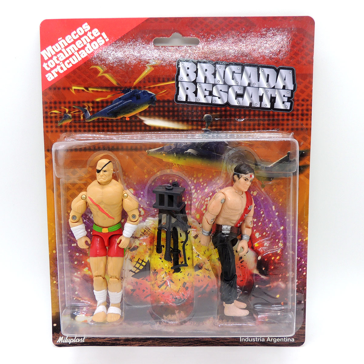 Gi Joe Brigada Rescate Quick Kick Sagat Miluplast - Madtoyz