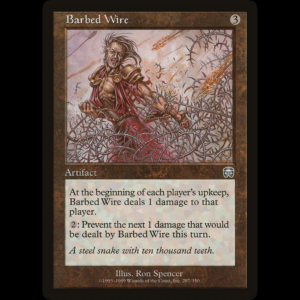 MTG Barbed Wire Mercadian Masques