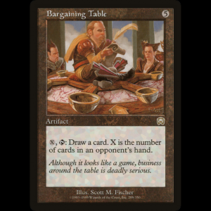 MTG Mesa de negociaciones (Bargaining Table) Mercadian Masques - PL