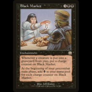 MTG Mercado negro (Black Market) Mercadian Masques