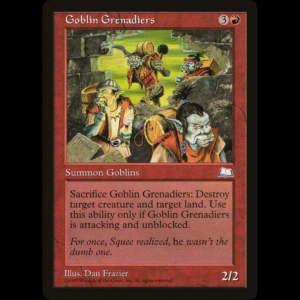 MTG Granaderos trasgos (Goblin Grenadiers) Weatherlight