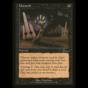 MTG Unearth Urza's Legacy - PL