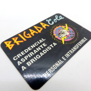 Brigada Cola Credencial Aspirante a Brigadista Original