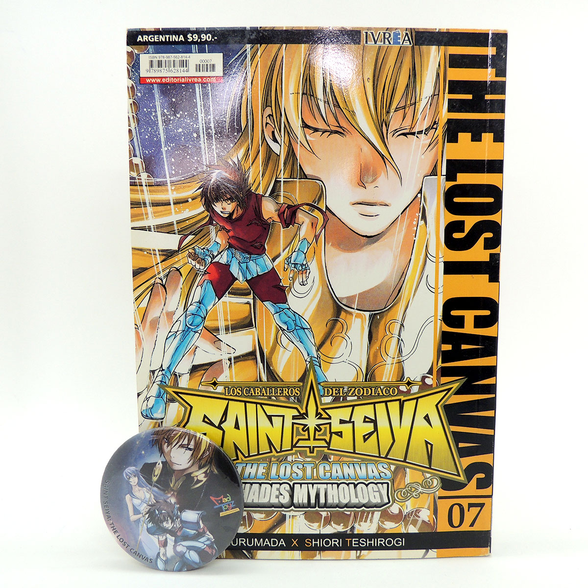 Caballeros Zodiaco Lost Canvas 07 Pin Regalo Seiya - Madtoyz