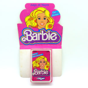 Cromy Barbie Juego de Cartas Naipes Retro Stickers
