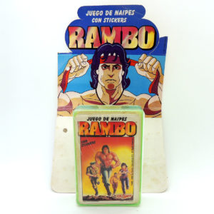 Cromy Rambo Juego de Cartas Naipes Retro Original